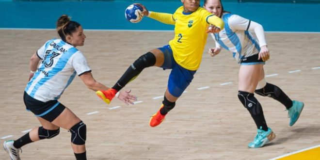 Brasil é ouro no handebol feminino no Pan e carimba vaga para as Olimpíadas