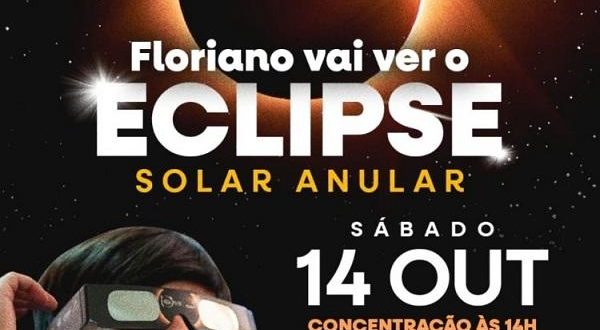 Floriano privilegiada poderá ver eclipse anular do sol em sua posição máxima