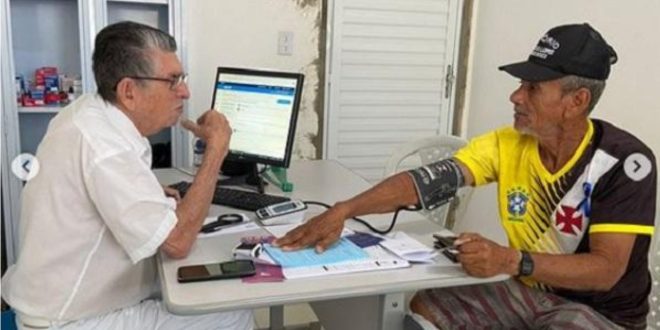 Unidades de Saúde de Floriano promovem ações de saúde do homem no bairro Alto da Cruz