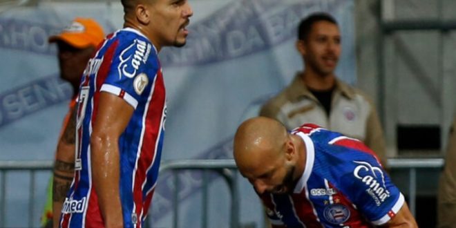 Bahia goleia Atlético-MG e se salva do rebaixamento com tropeço do Santos