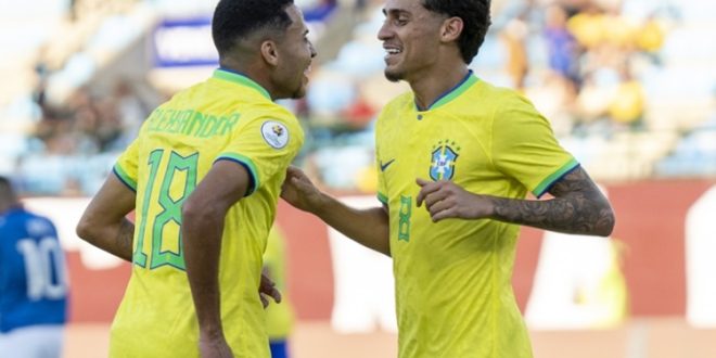 Brasil vence o Equador de virada e garante vaga no quadrangular final do Pré-Olímpico