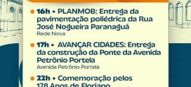 Floriano comemora 128 anos com obras, shows e celebrações: confira a programação completa